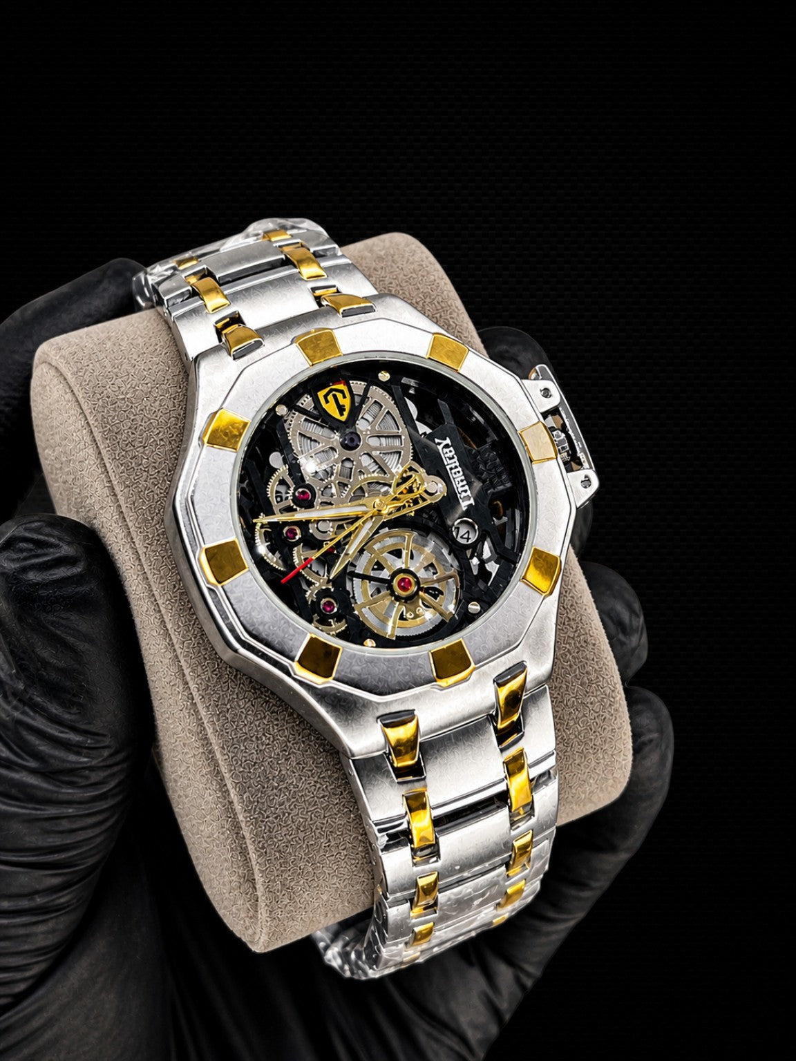 TIME KEY STAINLESS STEEL WATCH
