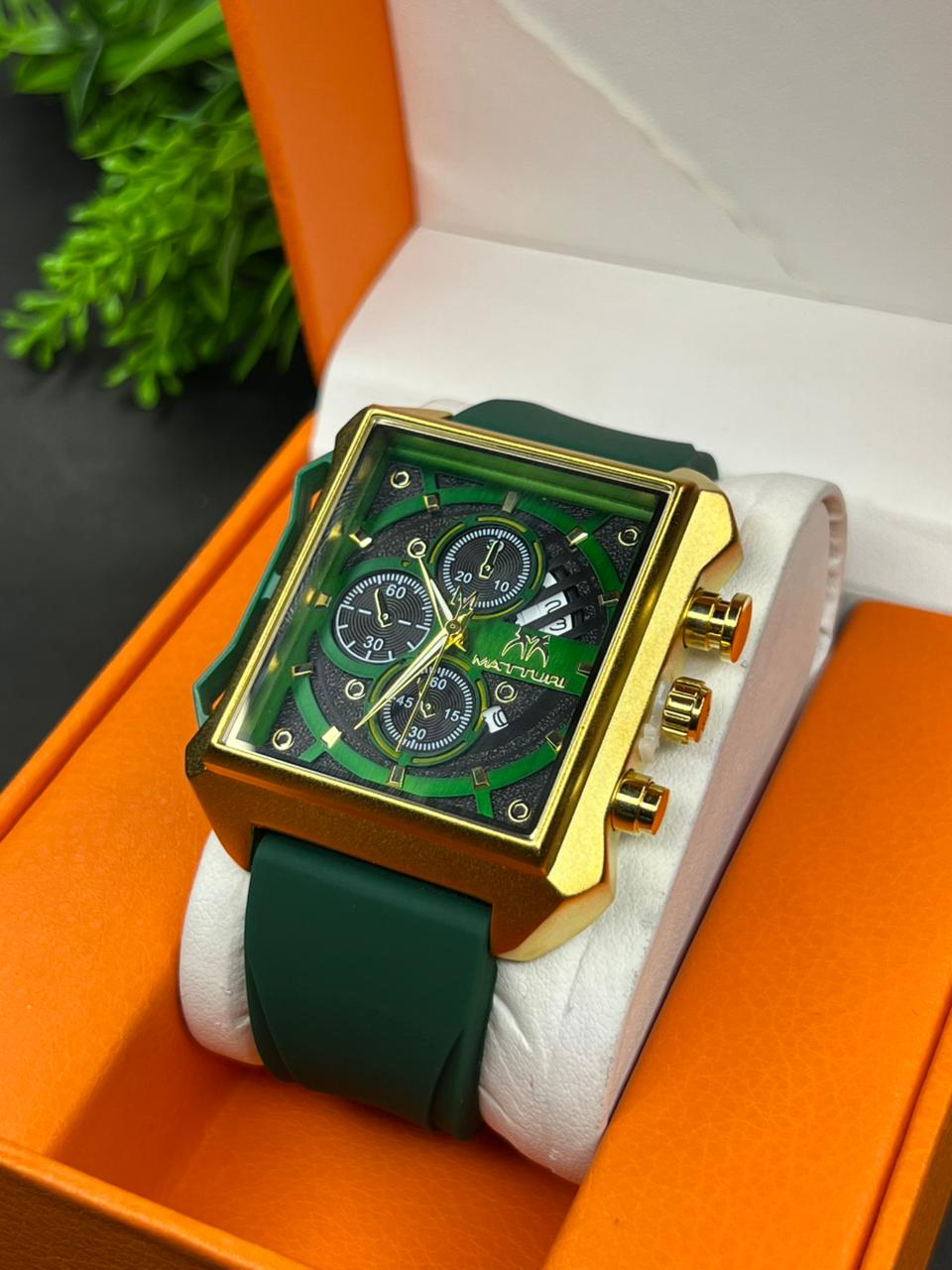 MATURI SQUARE DIAL ANALOG WATCH