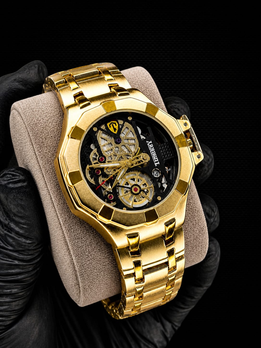 TIME KEY STAINLESS STEEL WATCH